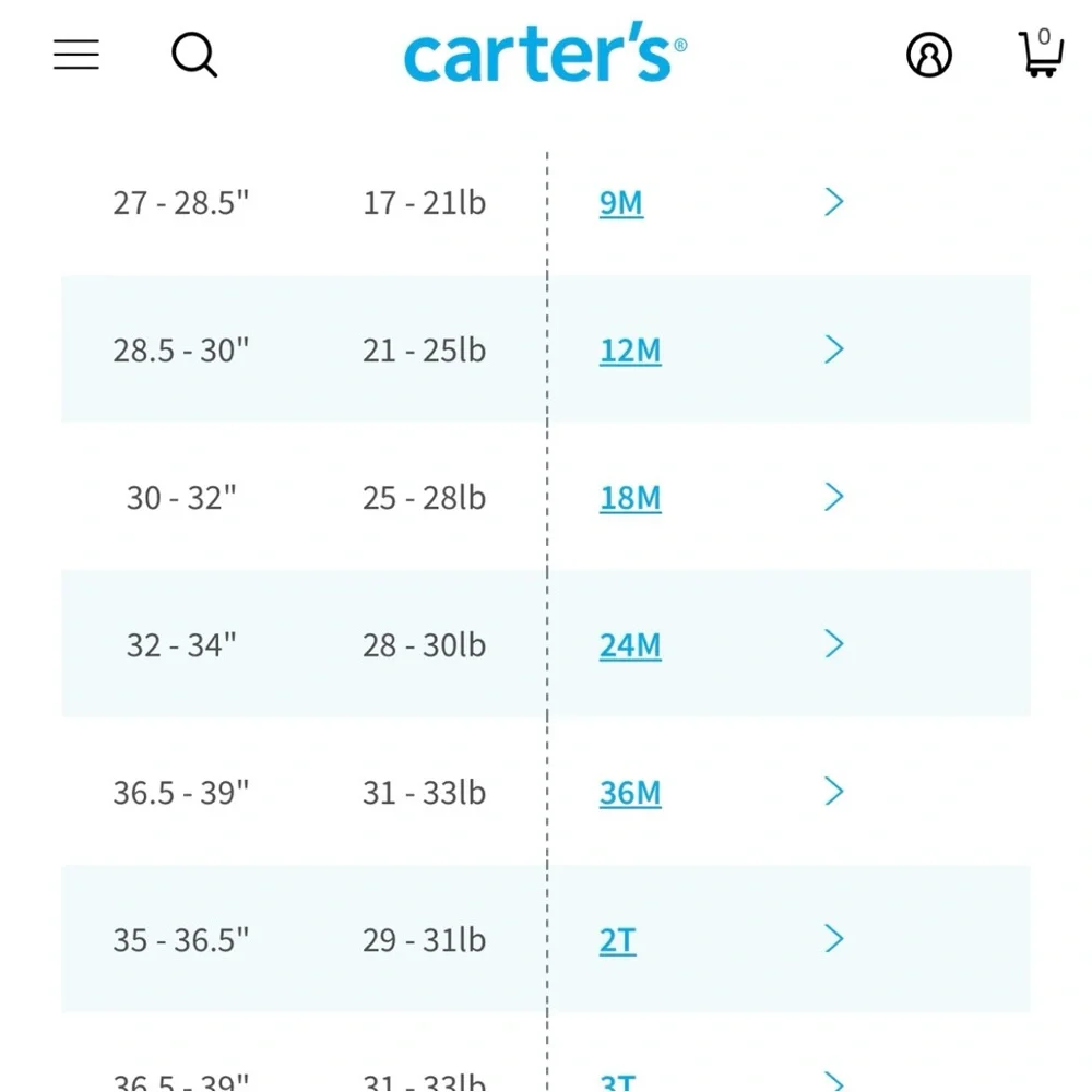 Carters carter’s sleeveless